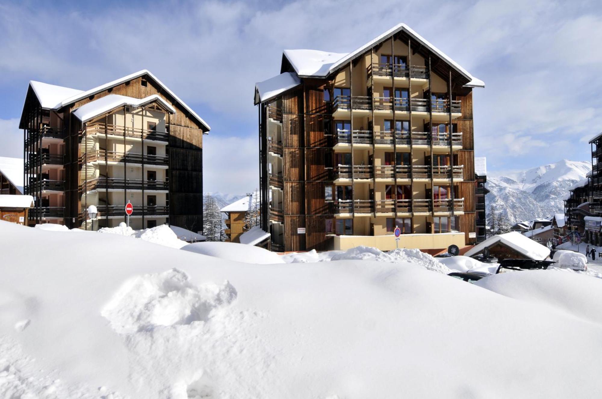 Castor & Pollux Aparthotel Risoul Exterior foto